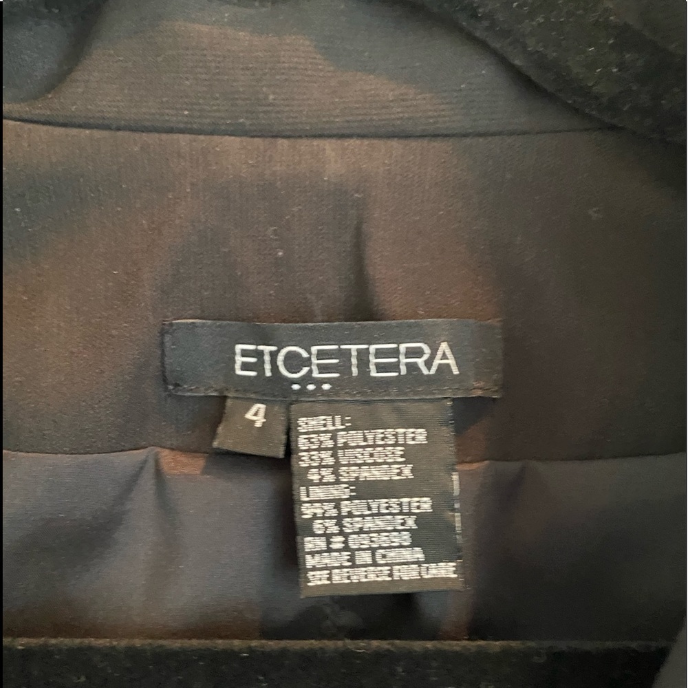 Black Etcetera Blazer - image 4